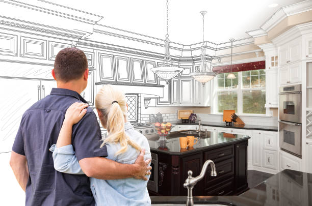 Professional Cabinet Installation technician working in Pine City, MN